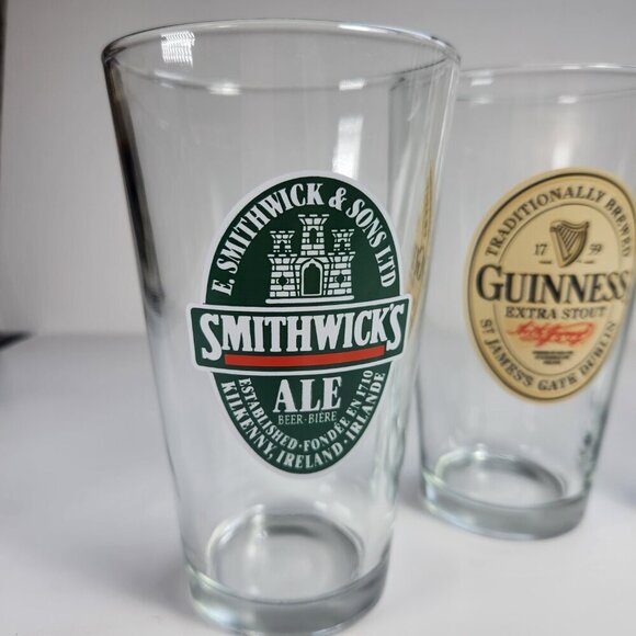Luminarc Beer Glasses Irish Pub Collection Pub 16 oz. Each Set of 4 Barware - Picture 4 of 15